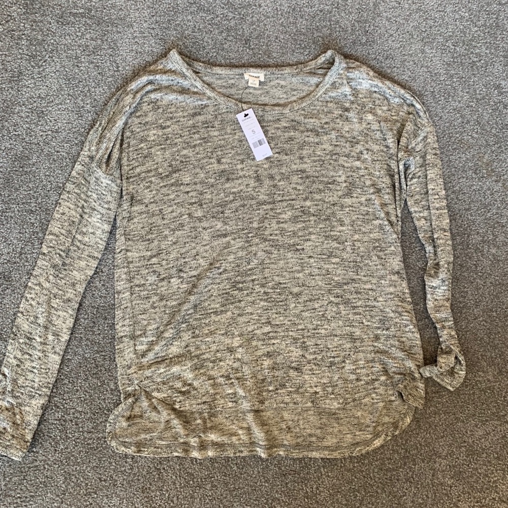Heather grey long sleeve